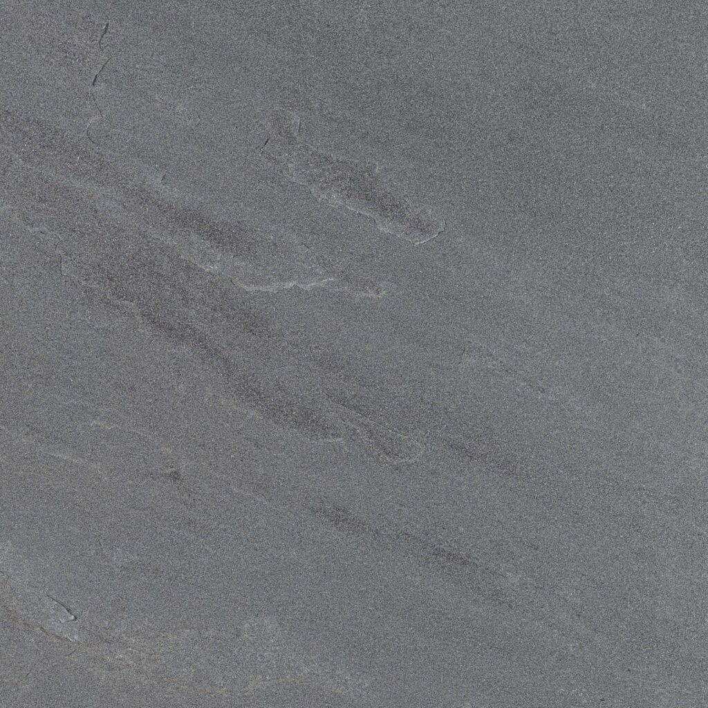 A close up of the grey stone surface