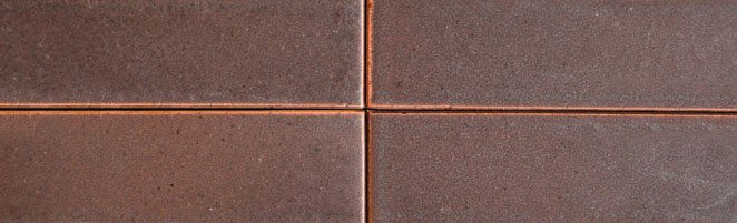 A close up of the floor tiles