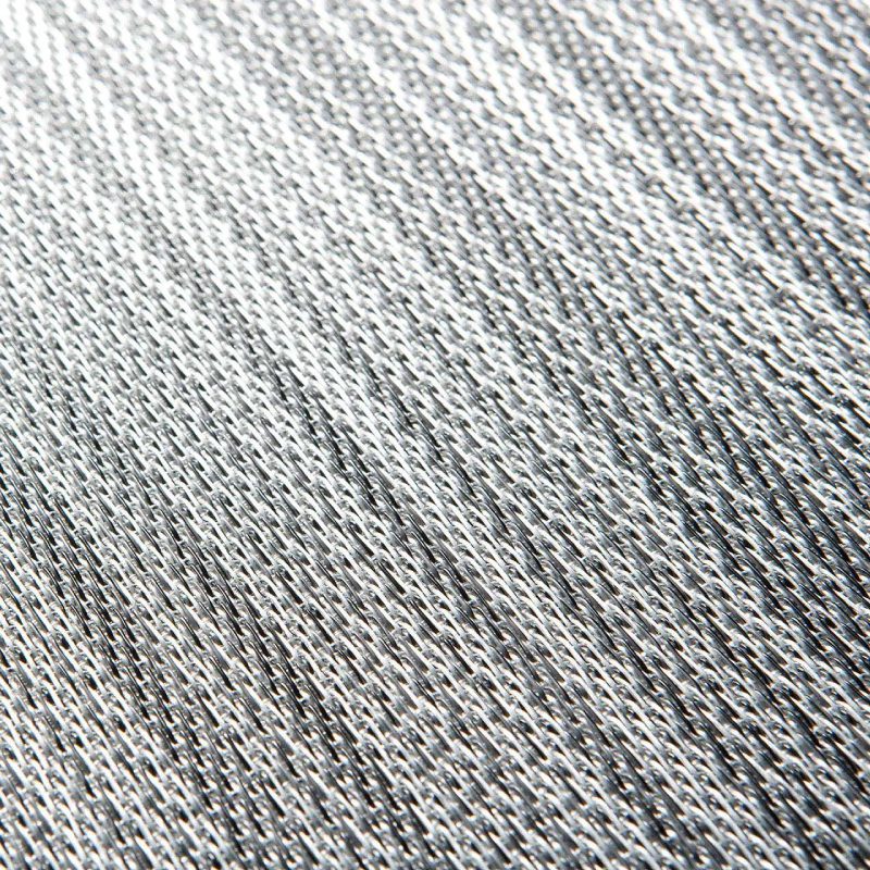 A close up image of a diamond fabric texture.