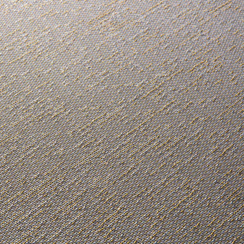 A close up of a Zenith beige and gold fabric.