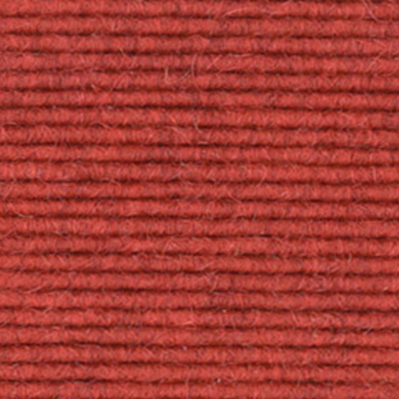 A close up of a red carpet.
