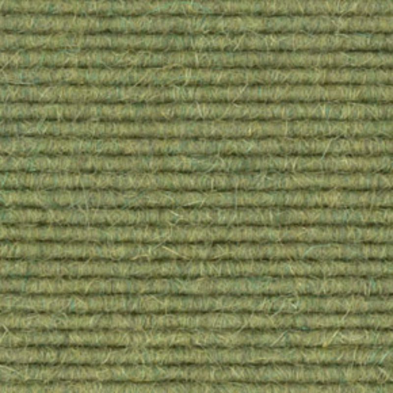 A close up image of a green carpet.